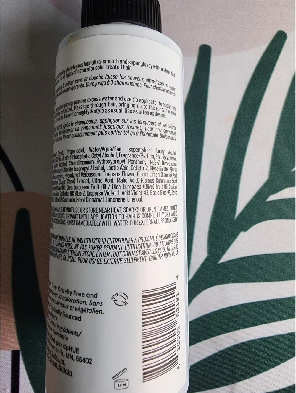 dpHUE Glossy Glaze Cool Blonde 4 fl oz Conditioning Hair Glaze